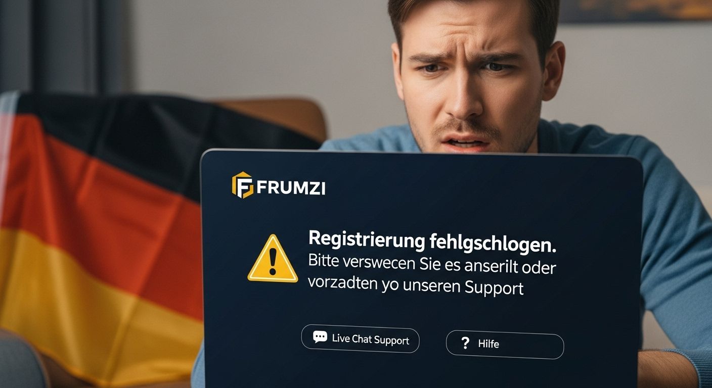 Beheben von Registrierungsproblemen register login